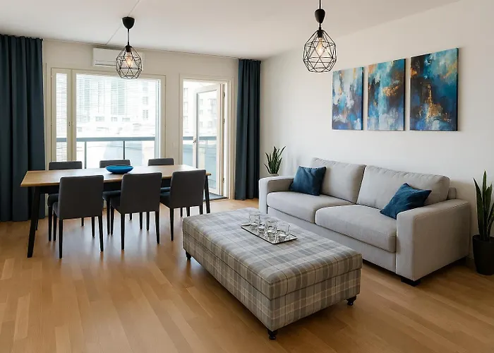 Modern, Bright 2 Bedroom With Great Views Apartment Helsinki